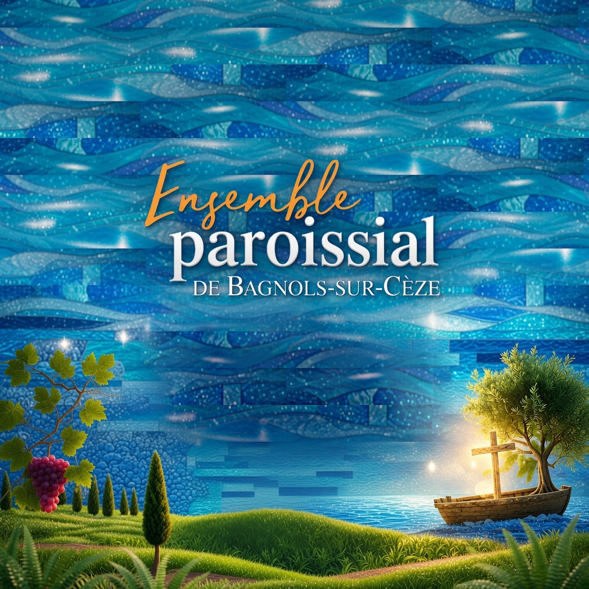 Ensemble Paroissial de Bagnols-sur-Cèze — 22 clochers du Gard Rhodanien.